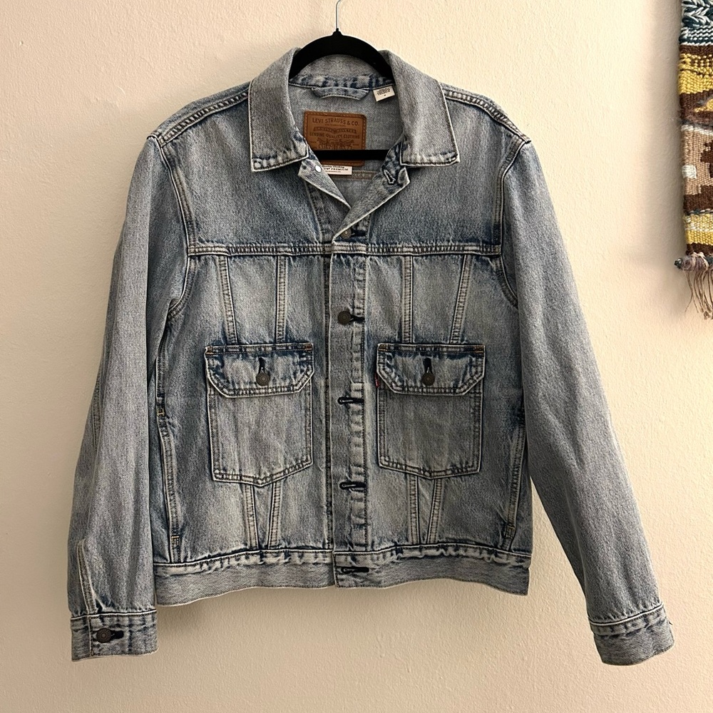 Levi’s Premium Light Wash Denim Jacket